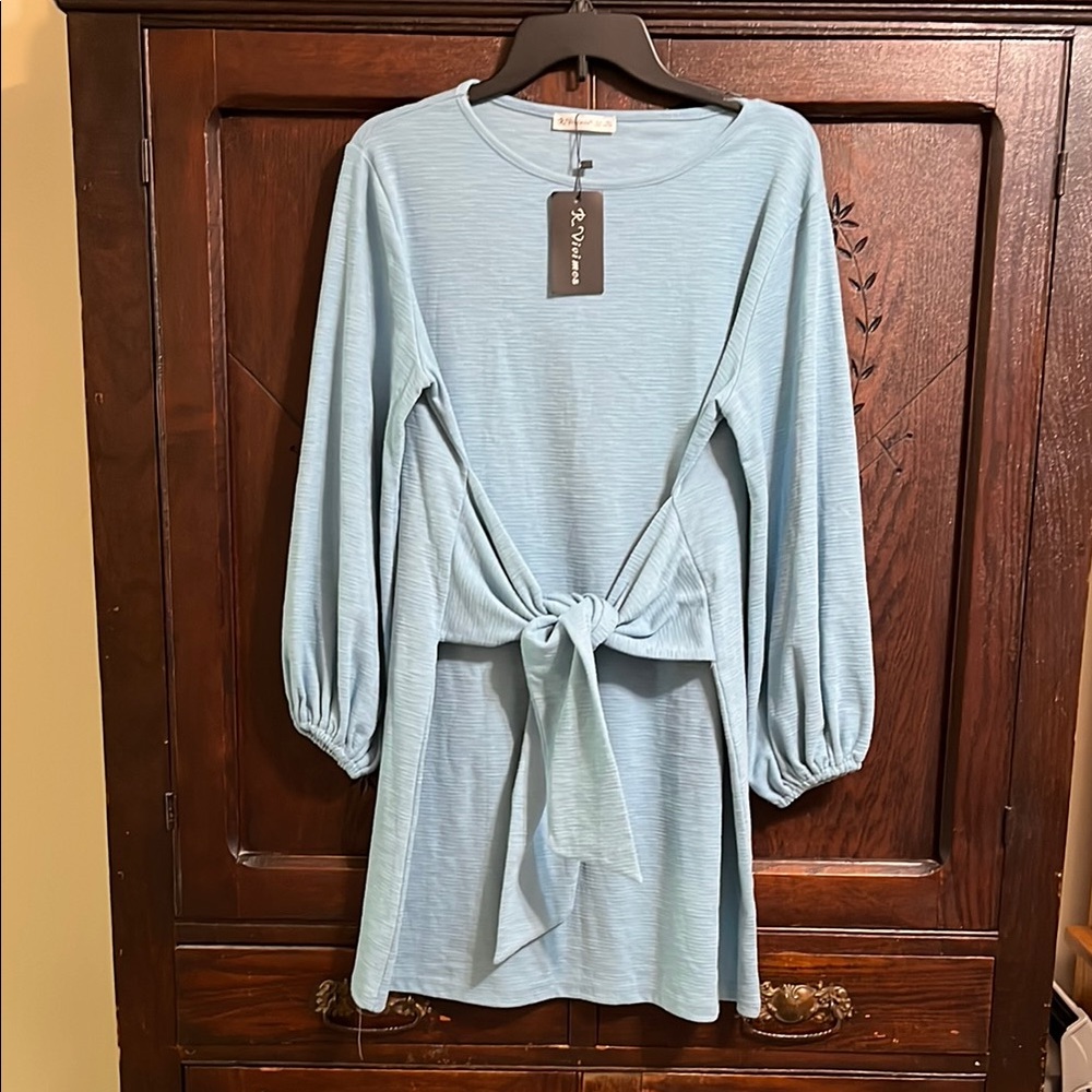NWT R.Vivimos Long Sleeve Pencil Dress